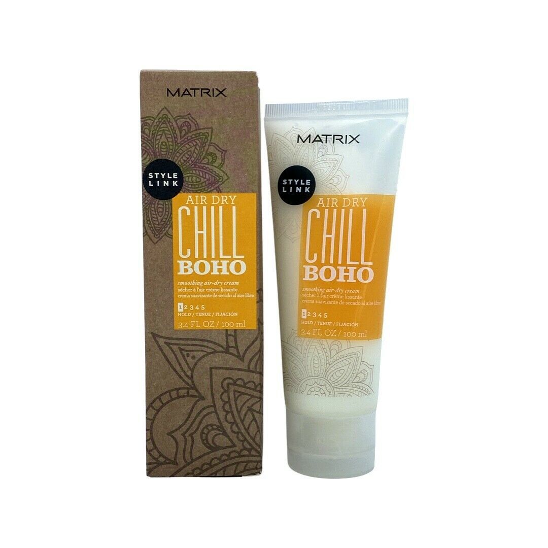 Matrix Style Link Air Dry Chill Boho Smoothing Cream 3.4 Oz