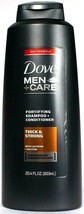 1 Dove Men +Care 2in1 Formula Fortifying Shampoo and Conditioner Thick and Stron