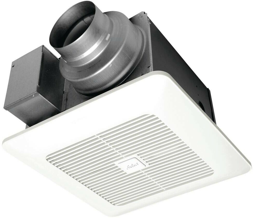 Panasonic Exhaust Fan 120Volt Quiet RoomSide Installation White Grill