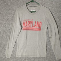 Maryland Terrapins Shirt Men's Medium Long Sleeve T shirt Alma mater New - $12.86