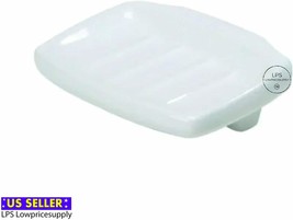 White Porcelain Soap Holder Concealed Screw Mount - $19.70