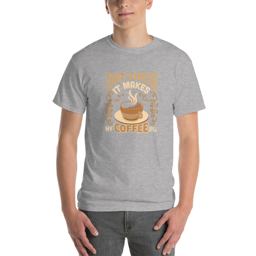 Spill Coffee T-Shirt - T-Shirts