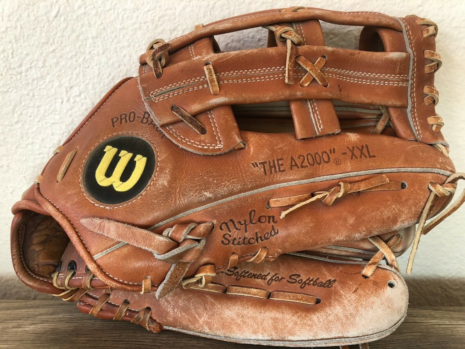 Wilson ProBack Baseball SoftBall Glove The A2000 XXL Snap Action