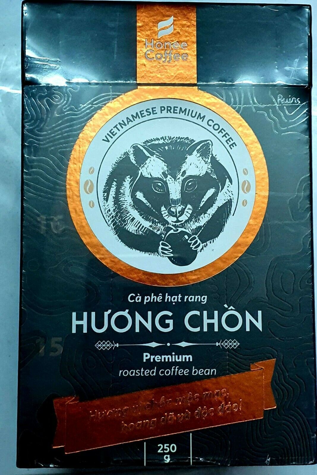 Kopi Luwak Premium Coffee - "Huong Chon" Gift box - 0,55 pound - 250 gr ...