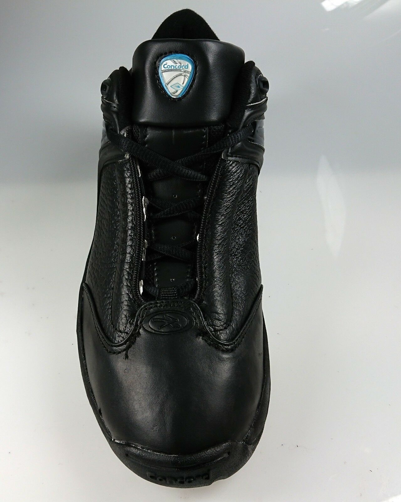 Men�s Concord Tennis Shoes Black Leather Athletic Men�s Concord Tennis Shoes Black Leather Athletic