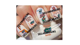 Florida Gators Logos 10 Different Designs Decals Nail Art Decals - $15.99