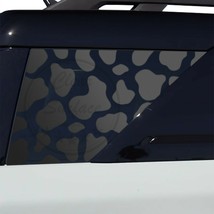 Fits 2021 Ford Bronco Sport Animal Cow Spot Print Rear 3rd Window Decal ... - $29.99