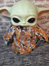 Outfit for 11" Mattel The Child baby yoda dolls. Custom fit in a bright cotton w - $22.00