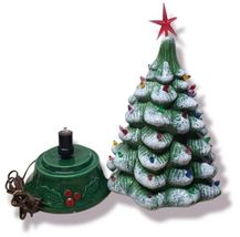 VTG INSPIRATIONS TRIM ‘N GLO LIGHTED CERAMIC CHRISTMAS TREE ~ CTL20 IN BOX WORKS image 6