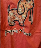 New PUPPIE LOVE VALENTINES CONVO PUP  T SHIRT **LONG SLEEVE** - $24.99