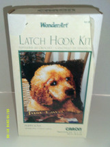 Wonder Art Puppy Love Latch Hook Kit # 4670 Labrador  12&quot; x 12&quot; - $4.96