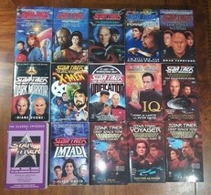 STAR TREK Paperback Books Deep Space 9 Next Generation Mixed Lot of 15 Books - $24.95