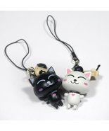 [Happy Cat-1] - Cell Phone Charm Strap / Camera Charm Strap / Handbags C... - $9.49