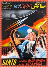 14887.Decoration Poster.Wall art.Mexican wrestling Santo Blue Demon movie - $14.25+