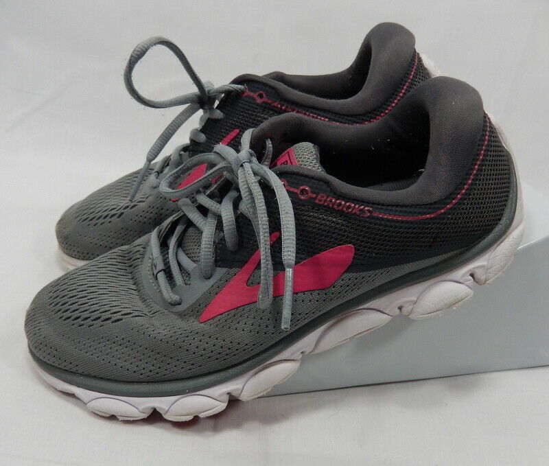 Womens Size 8.5 Gray Brooks Anthem Running Shoes - Athletic