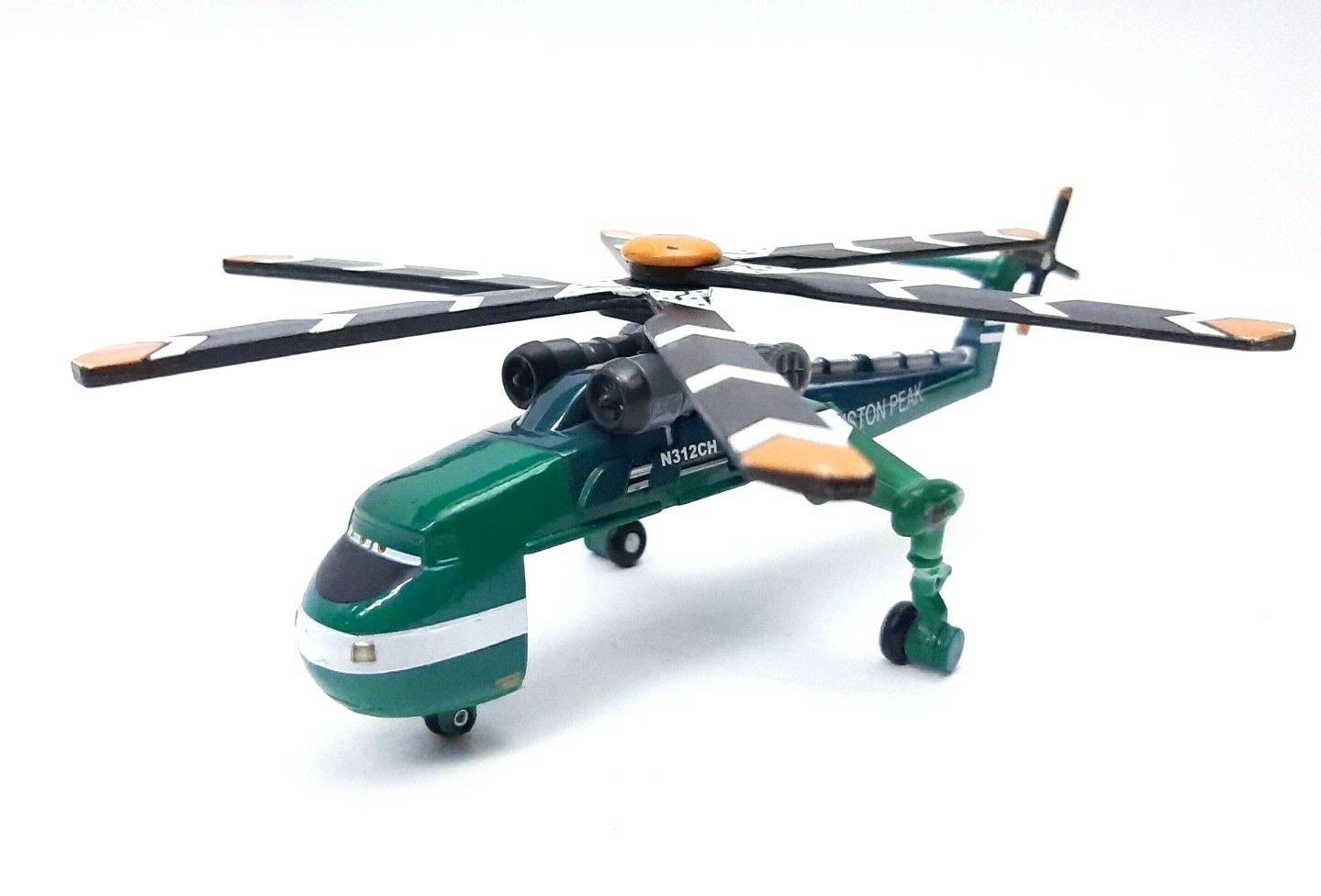 Disney Pixar Planes Fire & Rescue Windlifter Helicopter Diecast Piston ...