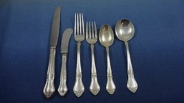 Georgian Manor by Lunt Sterling Silver Flatware Set For 8 Service 54 Pieces - $3,366.00