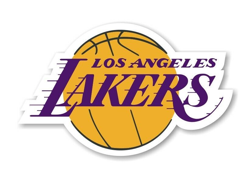 Los Angeles Lakers Decal / Sticker Die cut - Basketball-NBA