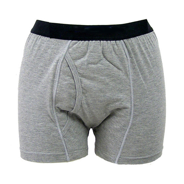 Mens Washable Incontinence Urine Bladder Leakage Cotton Fly BoxerBrief