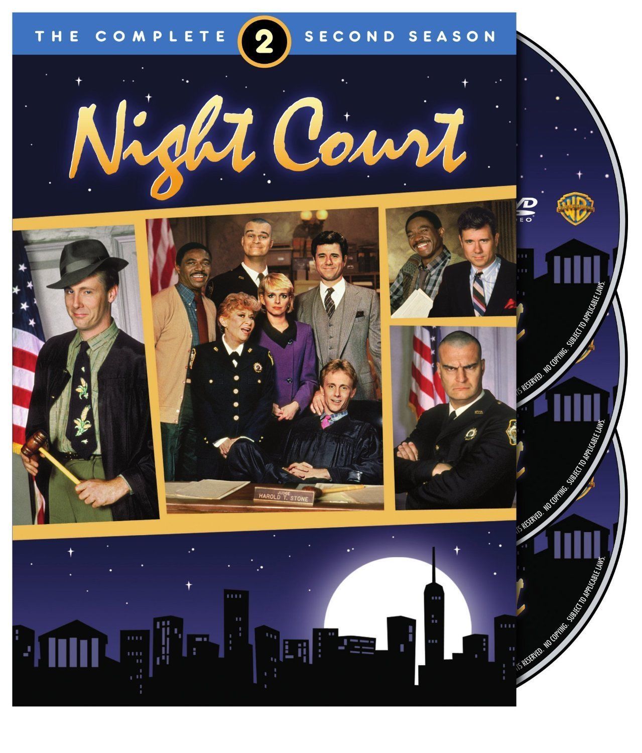 Night Court Complete Second Season 2 Two DVD Set TV Series Collection