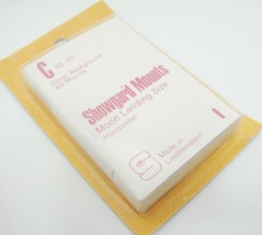Showgard C 50/31 Clear Stamp Mounts Moon Landing Size Pack of 40 NOS (m21) - $2.16