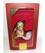 DARLING LENOX 2006 ANNUAL POOH&#39;S CANDY CANE CHRISTMAS ORNAMENT IN BOX - $34.74