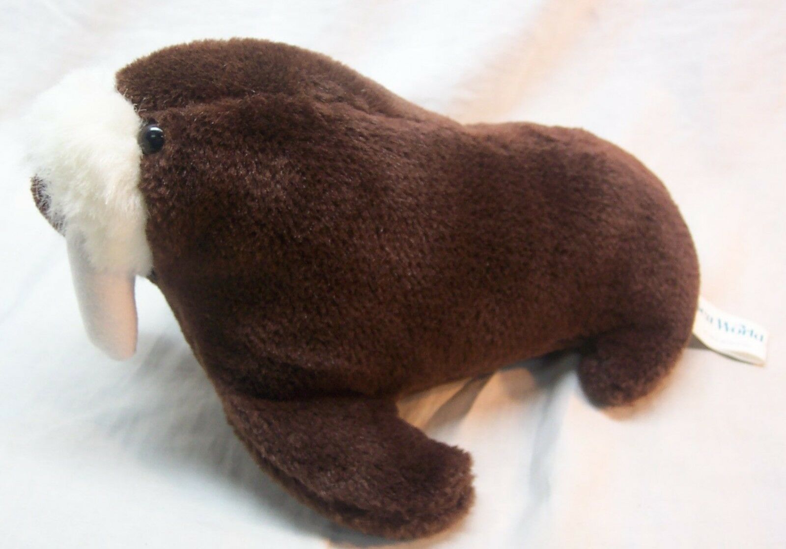 VINTAGE Sea World NICE WALRUS 9" Plush Stuffed Animal TOY - Other