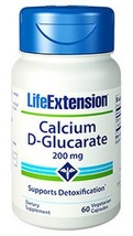 4 PACK Life Extension Calcium D-Glucarate detox grapefruit apple orange image 2