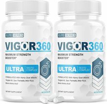 Vigor 360 Ultra Testo Complex Elite Series Vigor360 Capsulas Pastilla (2 Pack) - $69.95