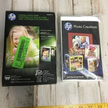 HP Everyday Photo Paper 100 Sheets GLOSSY 4 x 6 Q5440A Open Package - $13.98