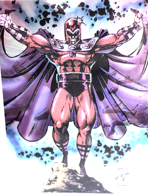 Primary image for X- men series 2 1993 Holofoil Hologram 3set of Magneto Storm Cable Trading card