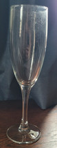 Clear Glass Champagne Flute Mimosa Juice  8&quot; Tall Dinner Party Alcohol D... - $3.99