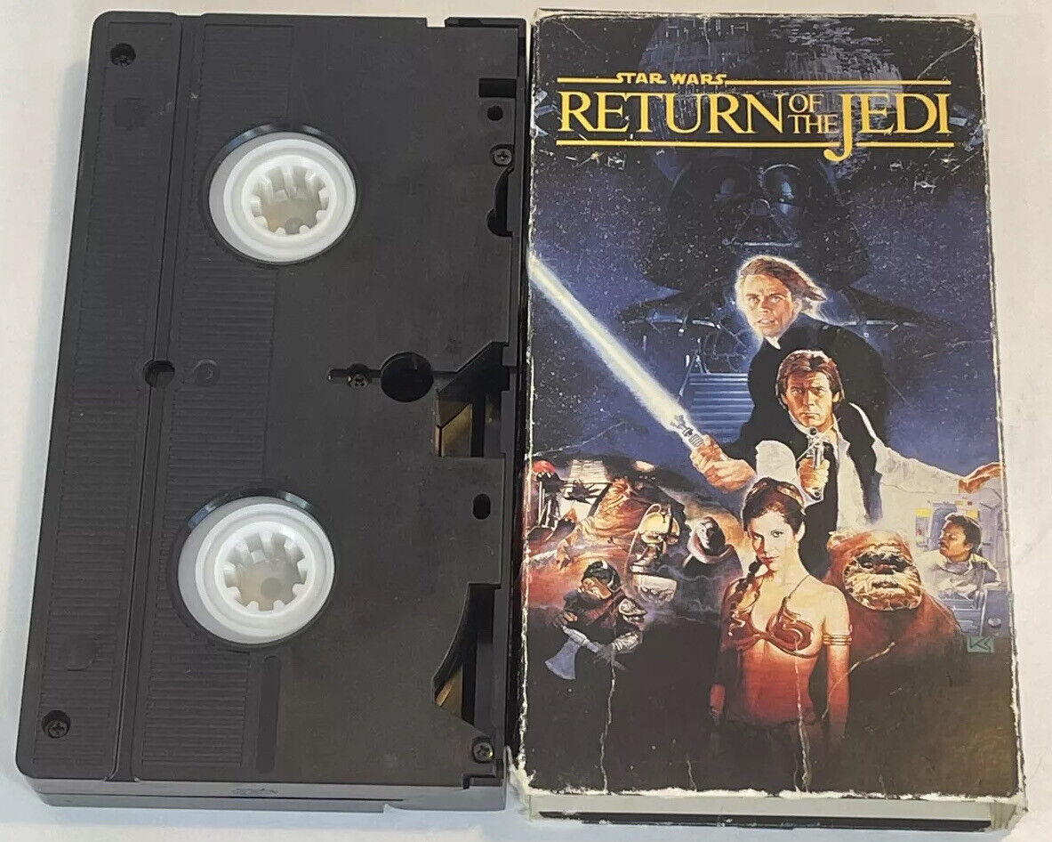 Return Of The Jedi - Star Wars - 1992 VHS CBS/FOX Release Luke ...