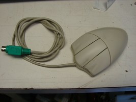 3 Button PS/2 Mouse Model GM-203P corded ball type - $6.65