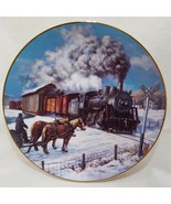 Country Crossroads Winter Rails Plate Ted Xaras 1993 - $22.99