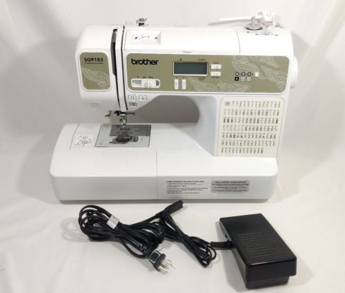 Brother Sewing Machine, SQ9185 Computerized sewing machine Used ...