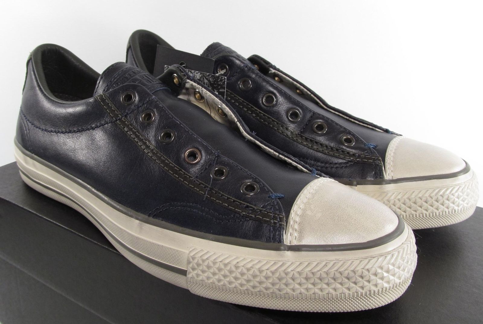 converse leather slip