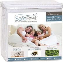 Mattress Protector – Queen - College Dorm Room, New Home, First Apartment Essent image 1