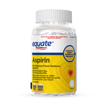 Equate Aspirin Pain Reliever & Fever Reducer (NSAID) 325 mg Coated Tablets 500Ct - $10.25