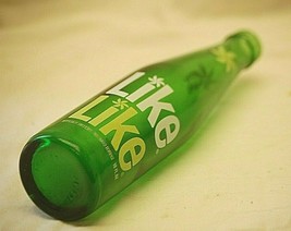 Like Soda Pop Bottle Green Glass Yellow &amp; White 10 oz. Vintage 1967 Diet... - $19.79