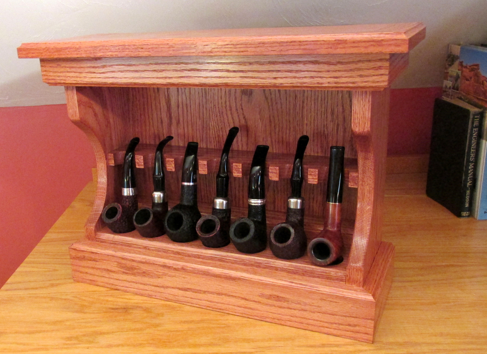 DIY Haunted Tobacco Pipe Rack Plans Build Your Own 7 Smoking