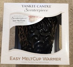 Yankee Candle Scenterpiece Meltcup Warmer Electric plugin Ceramic Carbon... - $29.02