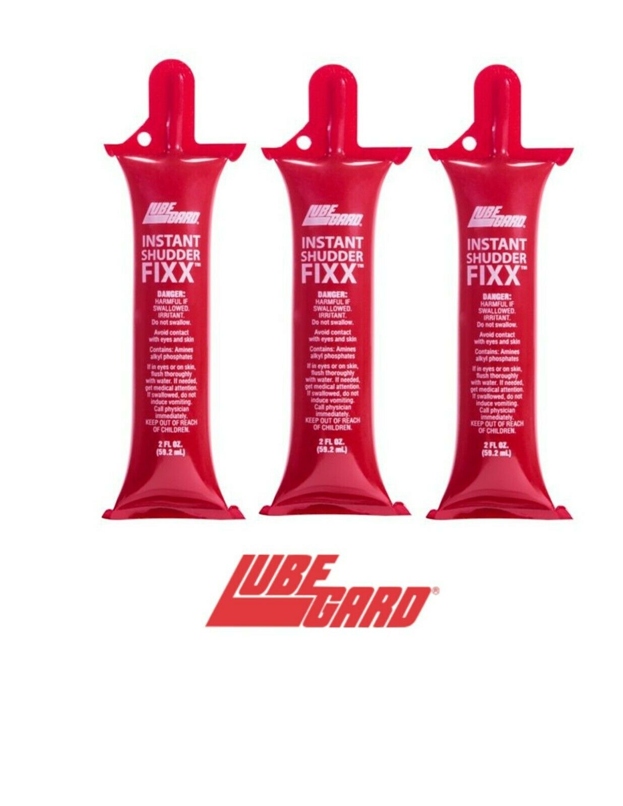 DR TRANNY LUBEGARD TRANSMISSION INSTANT SHUDDER FIX 3 Tubes