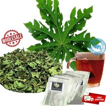 Dried organic Papaya leaves herbal  Tea Bags For Improve Health Body Imm... - $7.42+