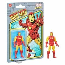 NEW SEALED 2021 Kenner Marvel Legends Retro Iron Man Action Figure - $24.74
