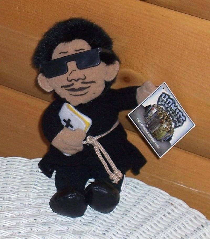 Homies Collectable Characters EL PADRECITO Plush 9" Chicano Priest