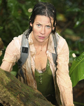 Evangeline Lilly Wet in Jungle Lost Color 16x20 Canvas Giclee - $69.99