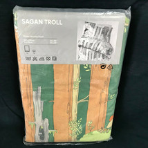 Ikea Sagan Troll Duvet Cover and Pillowcase Sham Woods Trees Veronica Seipel - $75.99