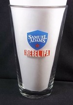 Samuel Adams REBEL IPA pint beer glass white eagle Brewed for the Revolution - £7.45 GBP