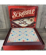 Parker Brothers Hasbro Scrabble 2001 Deluxe Game Turntable Wood Tiles - $29.90